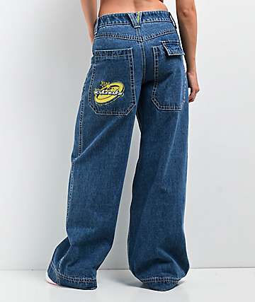 A.LAB Mega Rave Light Blue Wash Jeans
