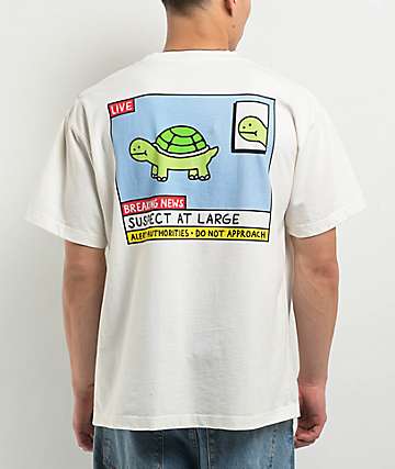 A.LAB Breaking News White T-Shirt - 