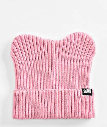 A.LAB Solid Purple Skully Beanie