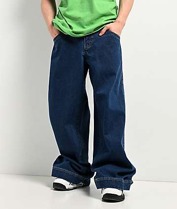 A.LAB Mega Rave Dark Blue Jeans - 