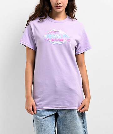 A.LAB Y2K Gradient Lavender T-Shirt -