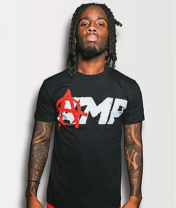 AMP Race Club Black T-Shirt