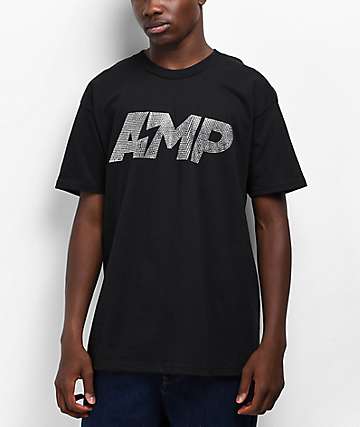 AMP Race Club Black T-Shirt