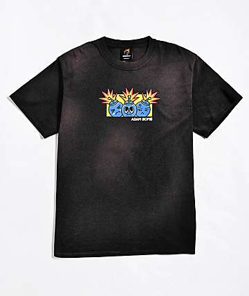 Adam Bomb Schemin Black T-Shirt | Zumiez