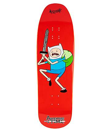 Adventure Time x Welcome Finn 9.6" Skateboard Deck - 