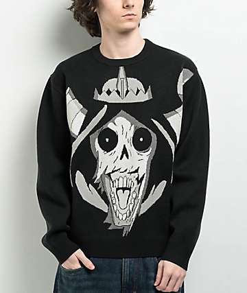 Adventure Time x Welcome The Lich Black Sweater - 