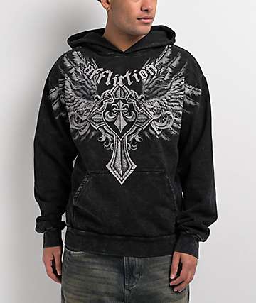 Affliction Eternity Dark Red Long Sleeve T-Shirt | Zumiez
