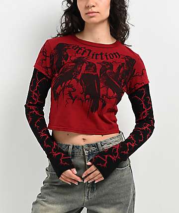 Affliction Darkness Tech Black T-Shirt
