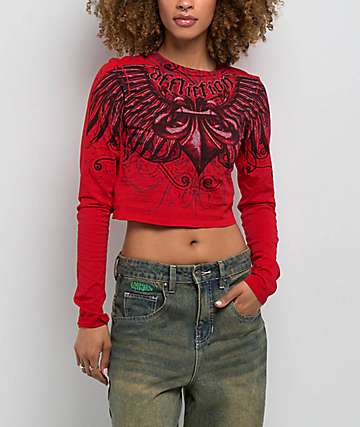 Affliction Tortured Reflective Black T-Shirt