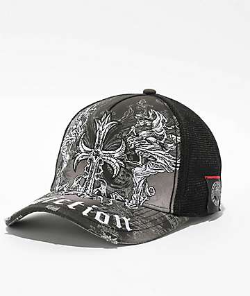 Affliction Lola Rhinestone Red High Leg Bikini Bottom