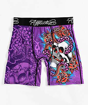 Affliction Stoker Red Crop T-Shirt