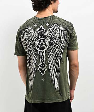 Affliction Homage Light Grey T-Shirt
