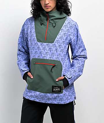 AIRBLASTER Cherry Terry スノボウェア Airblaster Freedom Cherry Terry 10K Anorak Snowboard Jacket
