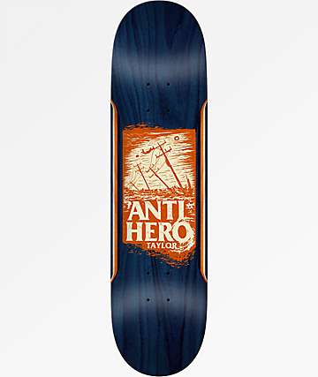 Anti-Hero Taylor Hurricane 8.25" Skateboard Deck