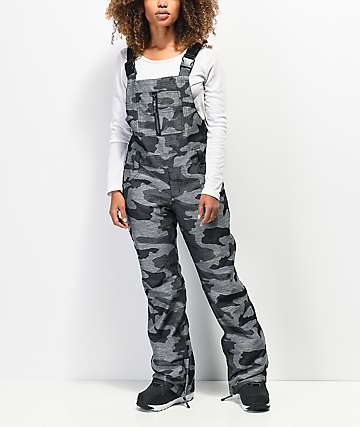 Aperture Adventure 10K peto de snowboard de camuflaje gris