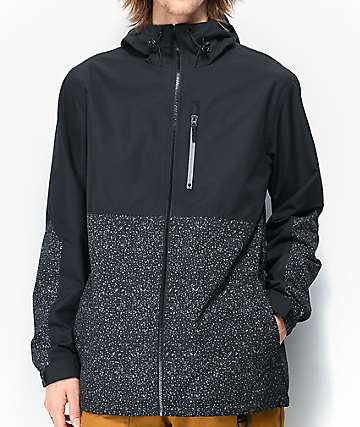Aperture Carpet Lift 10K chaqueta de snowboard negra y reflectante