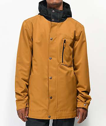 Aperture Stratus 10K chaqueta de snowboard de color tabaco