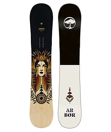 Arbor Ethos Women's Rocker Snowboard 2024 | Zumiez