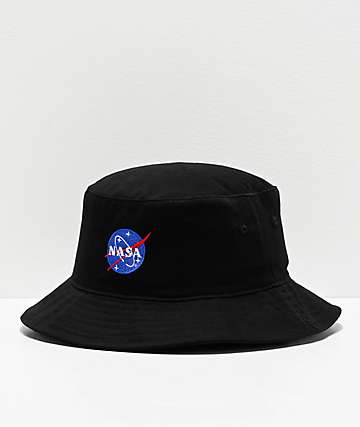 navy blue bucket hat with string