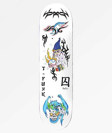 Baker T-Funk Bad Decision 8.5" Skateboard Deck