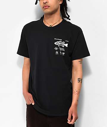 Basswussup Moonlit Charcoal T-Shirt