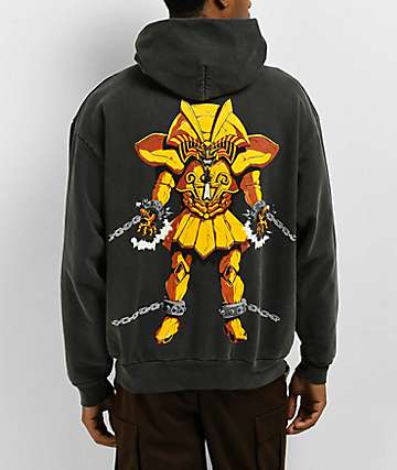 Bear Walker x Yu-Gi-Oh! Exodia Black Hoodie - 