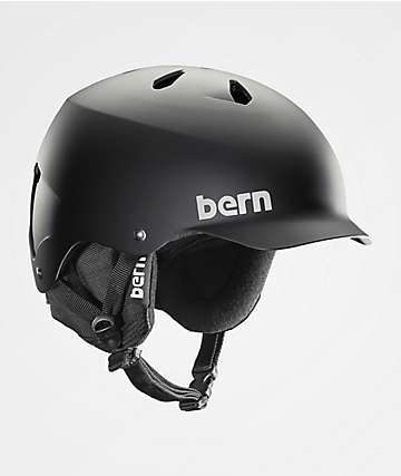 Bern Watts EPS Audio casco de snowboard negro mate