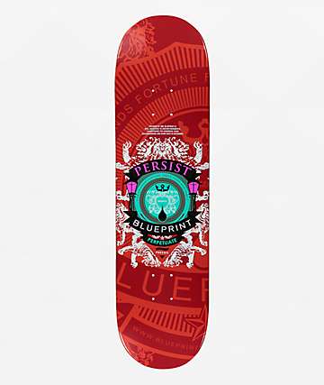 Blueprint Home Heart 8.5" Skateboard Complete