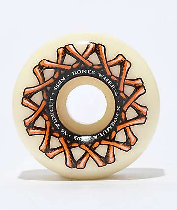 Bones X-Formula Double Locks V7 56mm 99a Skateboard Wheels