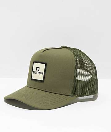 Brixton Charging Buffalo Sand Snapback Hat