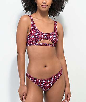 Broken Promises Trouble In Paradise parte inferior de bikini atrevido