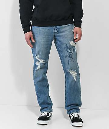 Jeans Hose mitad pantalones para aprox 25-30 cm osos 