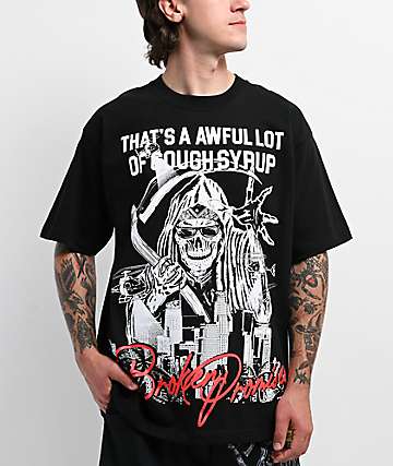 Broken Promises x That's A Awful Lot Of Cough Syrup Classic Black Hoodie