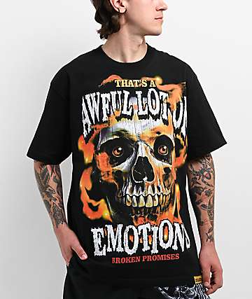 Broken Promises x That's A Awful Lot Of Cough Syrup Spilt Drank Black T-Shirt