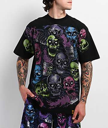 Broken Promises x That's A Awful Lot Of Cough Syrup Spilt Drank Black T-Shirt - 
