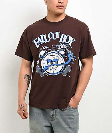 Brooklyn Projects x Fall Out Boy Time Brown T-Shirt - 