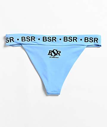 By Samii Ryan Break Rules braguitas de bikini brasileñas azules