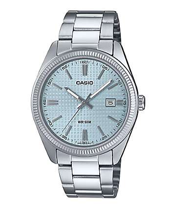 Casio A168WEM-1VT Vintage Silver & Black Digital Watch | Zumiez