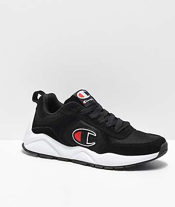 champion sneakers black and white