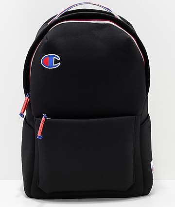 black and gold champion backpack