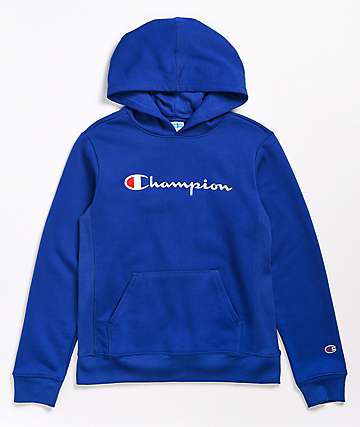 blue champion sweatsuit