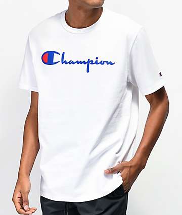graues Champion T-Shirt Herren Kleidung Tops & T-Shirts T-Shirts Einfarbige T-Shirts Champion Einfarbige T-Shirts 