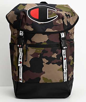 Champion Prime Camo Top Load Backpack 