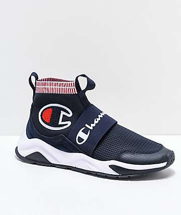 champion navy blue shoes