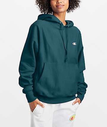 tiffany blue champion hoodie