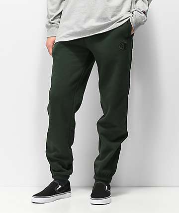 Champion Super Fleece 2.0 Spruce pantalones deportivos verdes