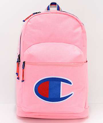 champion pink bag