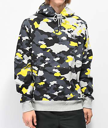 champion camouflage pullover hoodie