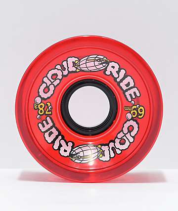 Cloud Ride Clear Pink 69mm 78a Cruiser Wheels | Zumiez