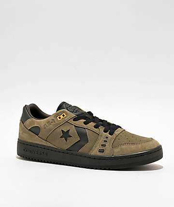 Converse One Star Pro Black & White Suede Skate Shoes